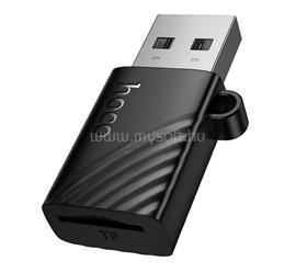 HOCO HB53 kártyaolvasó (USB - MicroSD) FEKETE HOCO_HB53 small
