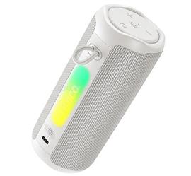 HOCO HC50 bluetooth hordozható hangszóró (v6.0, 8W, FM rádió, LED fény) FEHÉR HOCO_HC50_WHITE small