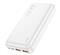 HOCO HOCO J101A vésztöltő 2 USB+Type-C+microUSB aljzat 20000mAh, LED jelzés, FEHÉR HOCO_J101A_W small