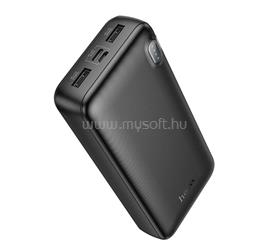 HOCO J128A vésztöltő 2 USB aljzat 20000mAh, LED jelzés, FEKETE HOCO_J128A_B small