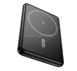 HOCO HOCO J140A vésztöltő Type-C aljzat 5000mAh, MagSafe, FEKETE HOCO_J140A_B small