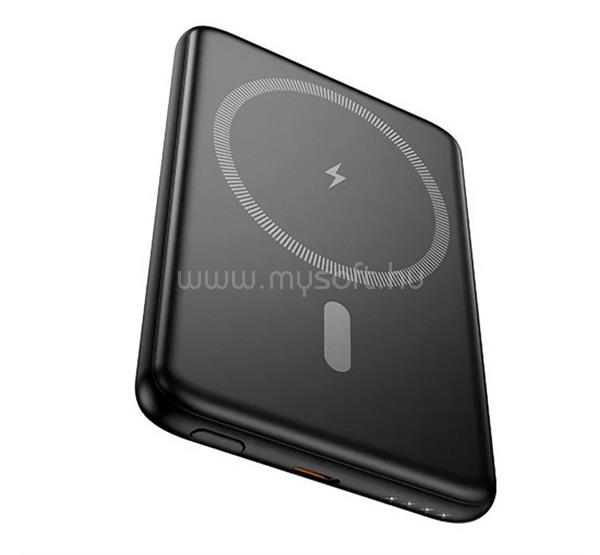 HOCO HOCO J140A vésztöltő Type-C aljzat 5000mAh, MagSafe, FEKETE