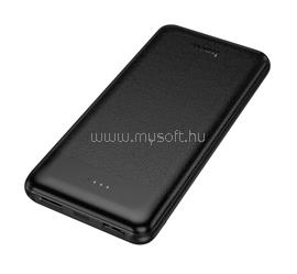 HOCO HOCO J153 vésztöltő 2 USB+Type-C+microUSB aljzat 10000mAh, LED jelzés, FEKETE HOCO_J153_B small
