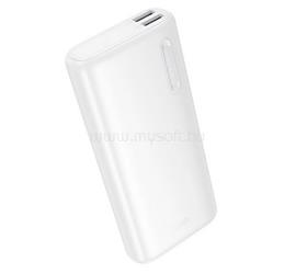 HOCO J158A vésztöltő 2 USB aljzat 10000mAh, LED jelzés, FEHÉR HOCO_J158A_W small