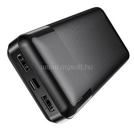 HOCO J72A Easy travel power bank (20000mAh) dual USB, fekete HOCO_HC738394 small