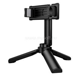 HOCO K100 tripod állvány univerzális, 4.5-7" méret, FEKETE HOCO_K100 small