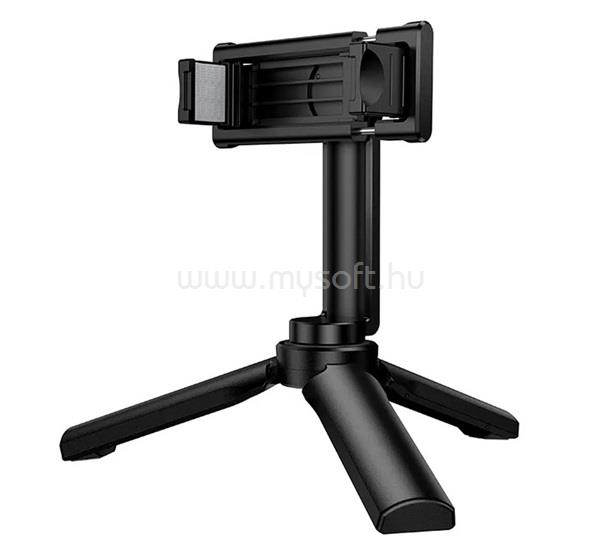 HOCO K100 tripod állvány univerzális, 4.5-7" méret, FEKETE