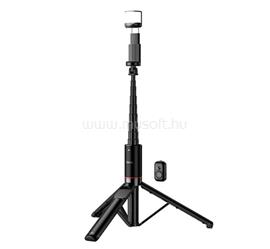 HOCO K34 tripod állvány univerzális, LED fény, FEKETE HOCO_K34 small