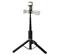 HOCO K34 tripod állvány univerzális, LED fény, FEKETE HOCO_K34 small