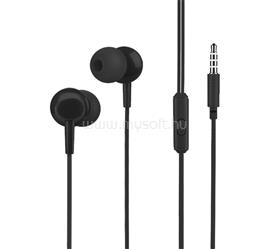 HOCO M14 fülhallgató SZTEREO 3.5mm jack, felvevő gomb, FEKETE HOCO_M14_B small
