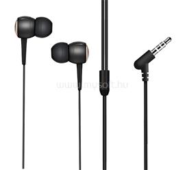 HOCO M19 fülhallgató SZTEREO (3.5mm jack, mikrofon, felvevő gomb) FEKETE HOCO_M19_B small