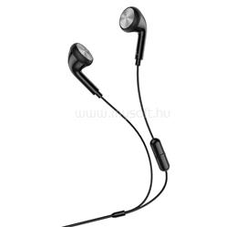 HOCO M73 fülhallgató SZTEREO 3.5mm jack, felvevő gomb, FEKETE HOCO_M73_B small