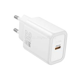 HOCO HOCO N60 hálózati töltő Type-C aljzat 20W, PD gyorstöltő 3.0, FEHÉR HOCO_N60_WHITE small