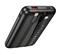 HOCO HOCO Q37 vésztöltő USB+Type-C aljzat 10000mAh, LED kijelző + fix Type-C/lightning kábel, FEKETE HOCO_Q37_B small