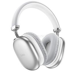 HOCO W35 MAX bluetooth fejhallgató SZTEREO (v5.3, microSD kártyaolvasó, 3.5mm jack aljzat, összehajtható) EZÜST HOCO_W35_MAX_S small
