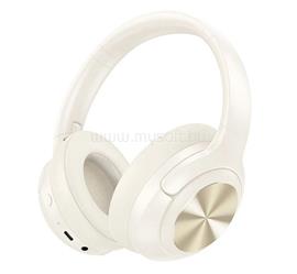 HOCO W54 bluetooth fejhallgató SZTEREO v5.4, 3.5mm jack aljzat, KRÉM HOCO_W54_W small