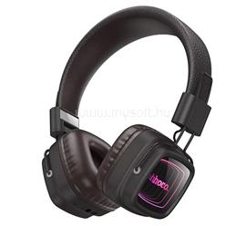 HOCO W72 bluetooth fejhallgató SZTEREO (v6.0, mikrofon, összehajtható) SÖTÉTBARNA HOCO_W72_BR small