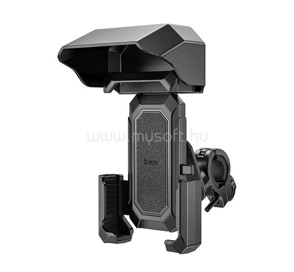 HOCO WILD WOLF kerékpáros és motoros telefontartó kormányra rögzíthető, 4.7-7" méret, FEKETE