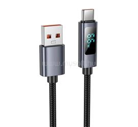 HOCO HOCO X112 adatkábel USB - Type-C, 100cm, FEKETE HOCO_X112_USB_C_B small