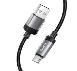 HOCO HOCO X117 adatkábel USB - Type-C, 100cm, FEKETE HOCO_X117_USB_C_B small