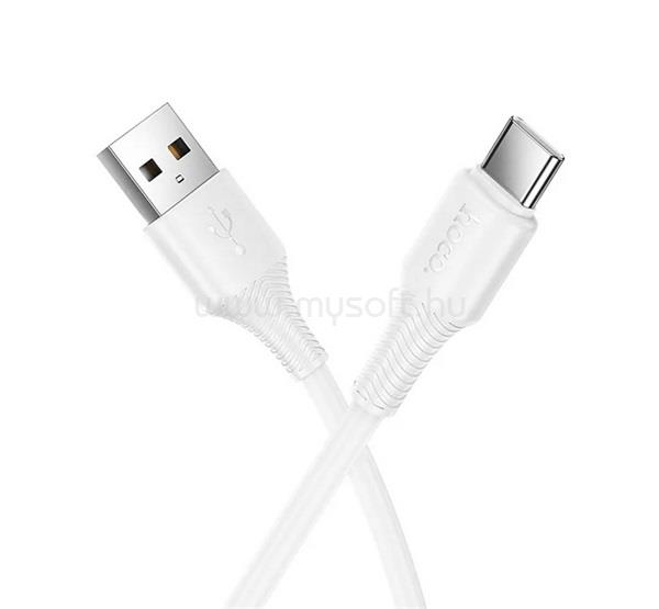 HOCO HOCO X120 adatkábel USB - Type-C, 100cm, FEHÉR