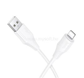 HOCO iPhone 14 Plus / 14 Pro Max / 14 Pro HOCO X124 adatkábel USB - lightning, 100cm, FEHÉR HOCO_X124_W small