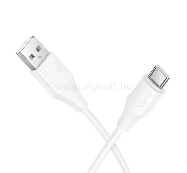 HOCO HOCO X124 adatkábel USB - Type-C, 100cm, FEHÉR