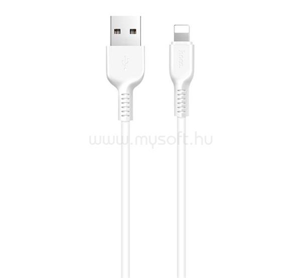 HOCO iPhone 14 Plus / 14 Pro Max / 14 Pro HOCO X20 adatkábel USB - lightning, 100cm, FEHÉR
