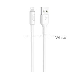 HOCO iPhone 14 Plus / 14 Pro Max / 14 Pro HOCO X25 adatkábel USB - lightning, 100cm, FEHÉR HOCO_X25_LIGHT_1M_W small