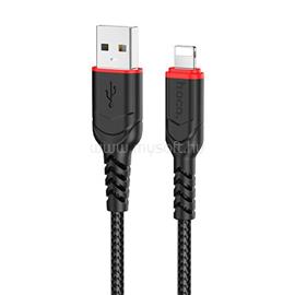 HOCO X59 Victory töltő adatkábel iPhone USB-A - Lightning fekete-piros 2m HOCO_HC794055 small