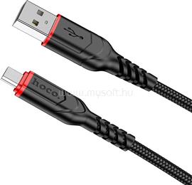 HOCO X59 Victory töltő adatkábel USB - MicroUSB fekete-vörös 2m HOCO_HC794086 small