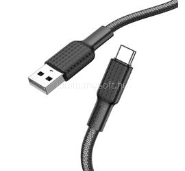 HOCO HOCO X69 adatkábel USB - Type-C, 100cm, FEKETE/FEHÉR HOCO_X69_USB_TYPEC_BW small