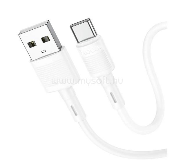 HOCO HOCO X83 adatkábel USB - Type-C, 100cm, FEHÉR