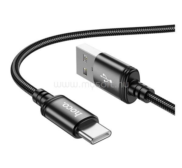 HOCO HOCO X89 adatkábel USB - Type-C, 100cm, FEKETE