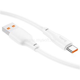 HOCO X93 Force 27W töltő adatkábel USB-A - Type-C fehér 1m HOCO_HC790675 small