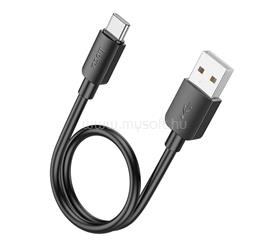 HOCO HOCO X96 adatkábel USB - Type-C, 25cm, FEKETE HOCO_X96_USB_TYPEC_BLACK small
