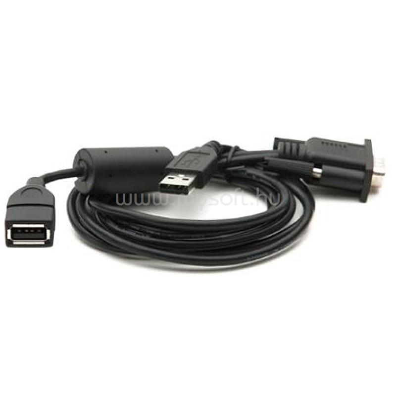 HONEYWELL USB Y CABLE 39 MALE TO 2X USB-A USB-A PLUG AND SOCKET