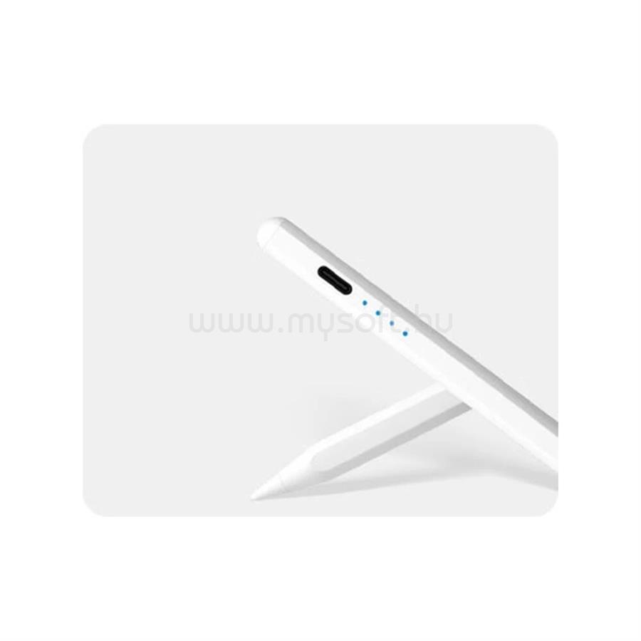 HONOR CHOICE AMORK PENCIL LITE érintő ceruza univerzális, Android kompatibilis, FEHÉR