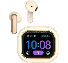 HONOR CHOICE CUBUDS bluetooth fülhallgató SZTEREO v6.0, LED kijelző + töltőtok, KHAKI 5504AGGU small