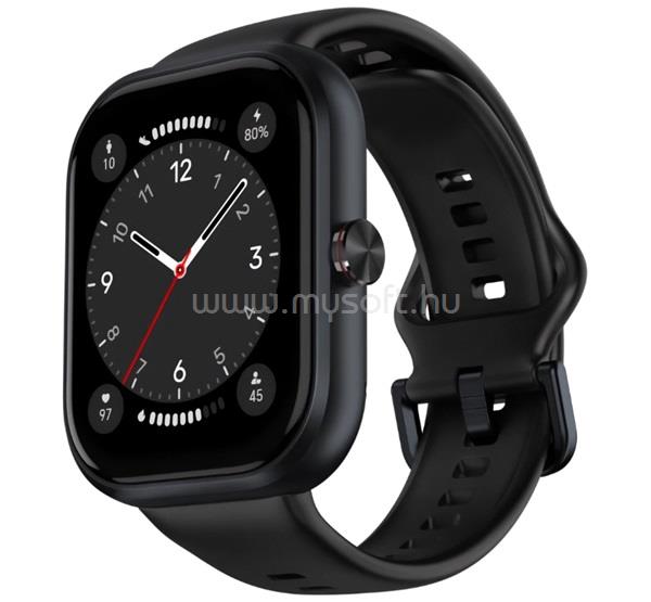 HONOR CHOICE Haylou Watch okosóra beépített GPS, 5ATM, FEKETE