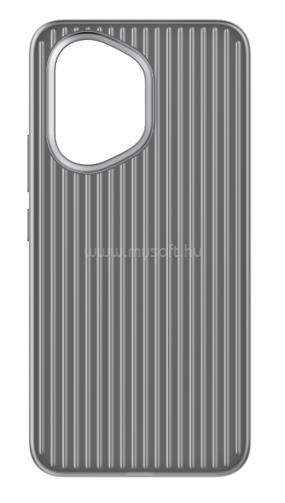HONOR Honor 400 CHOICE szilikon telefonvédő ultravékony, dombor minta, FEKETE