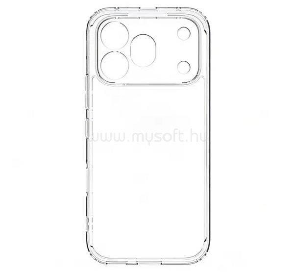 HONOR Honor 600 Pro HONOR CHOICE szilikon telefonvédő ütésállóság, légpárnás sarok, ÁTLÁTSZÓ