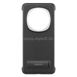 HONOR Magic 6 Pro PU Bracket Case tok (fekete) 5199AARH small