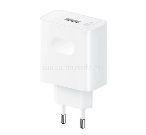HONOR HONOR SuperCharger hálózati töltő USB aljzat 80W, OEM, FEHÉR