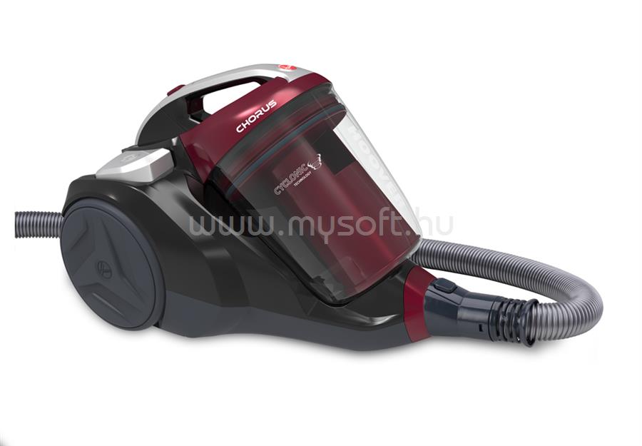 HOOVER CH50PET 011 piros/fekete porzsák nélküli porszívó