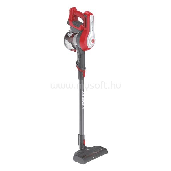 HOOVER HF122RH szürke-piros akkumulátoros álló porszívó