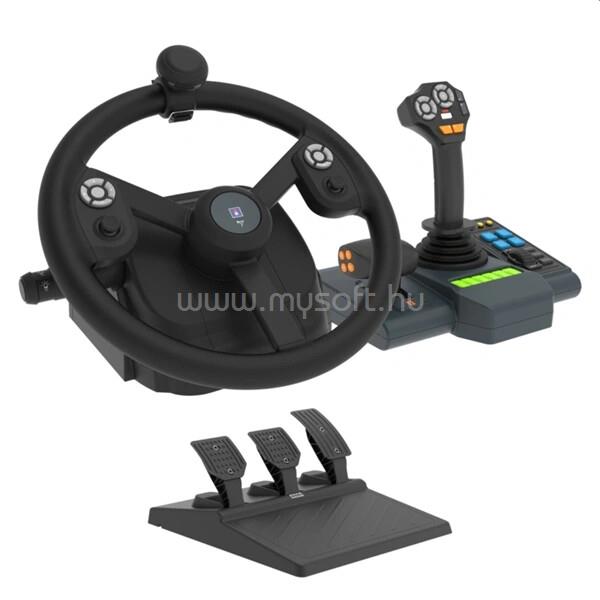 HORI Farming Vehicle Control System, PC (Windows), USB, vezetékes, kormány szett