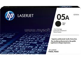 HP 05A Eredeti fekete LaserJet tonerkazetta (2300 oldal) CE505A small