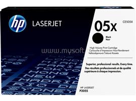 HP 05X Eredeti fekete LaserJet tonerkazetta (6500 oldal) CE505X small