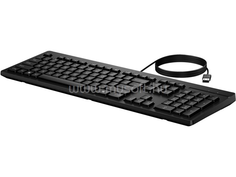 HP 125 G2 vezetékes billentyűzet (magyar, fekete)
